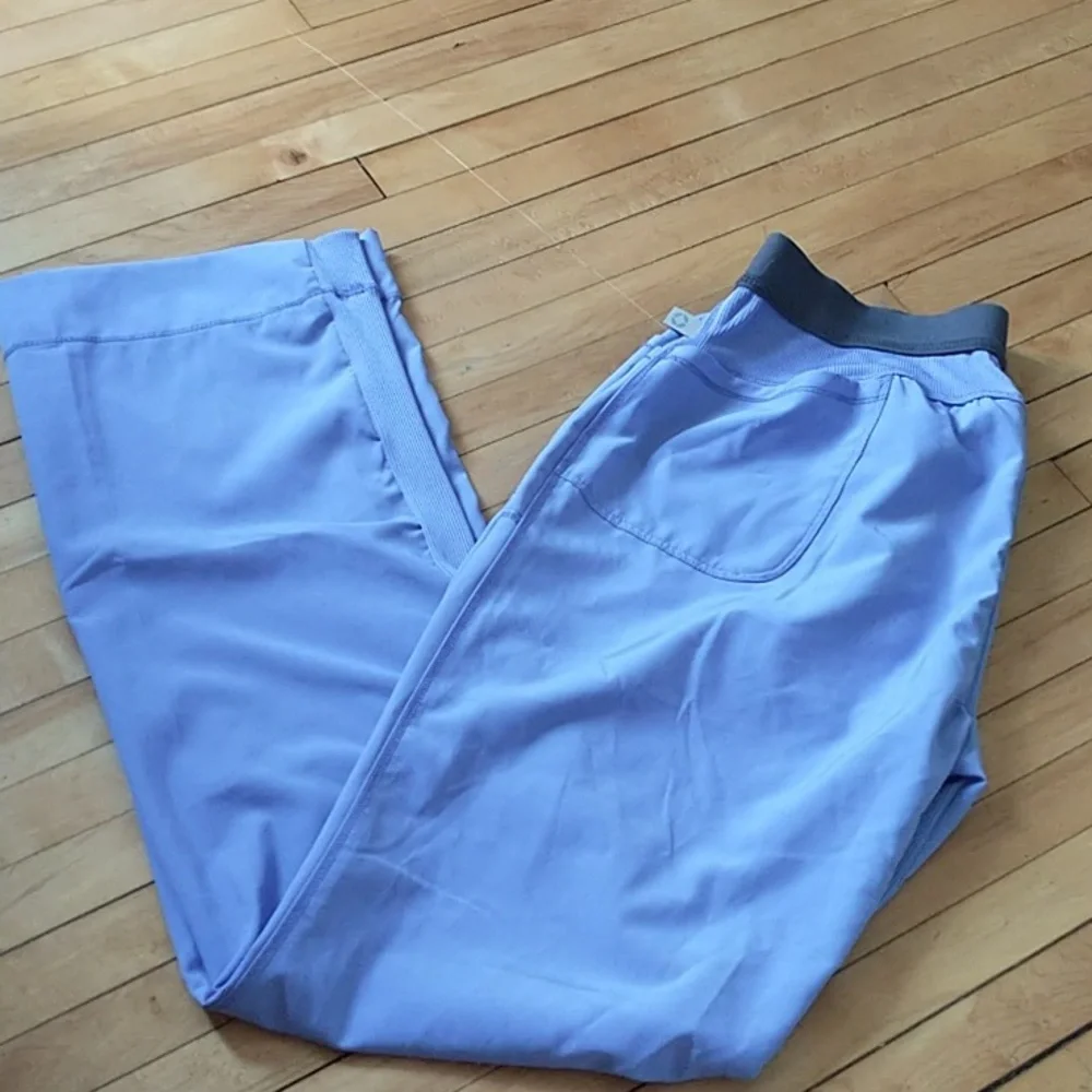 Women's Straight Leg Pants - Blue - Picture 6 of 6